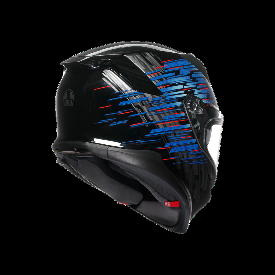 k7 mplk genisys matt blackbluegrey motorbike full face helmet dot e2206