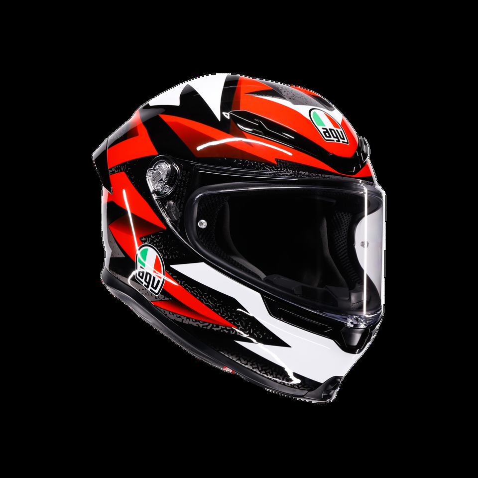 k6 s braven blackredwhite motorbike full face helmet dot e2206