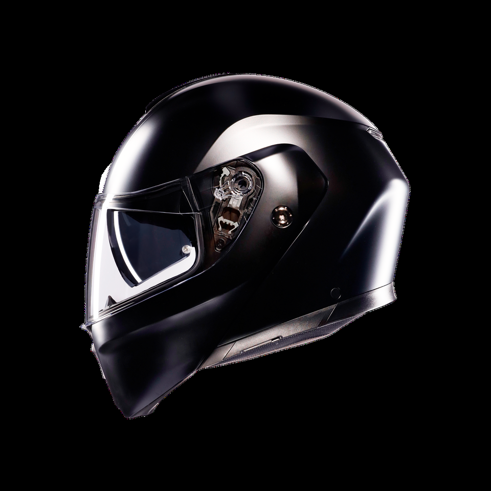 streetmodular mono matt black motorbike flip up helmet dote2206