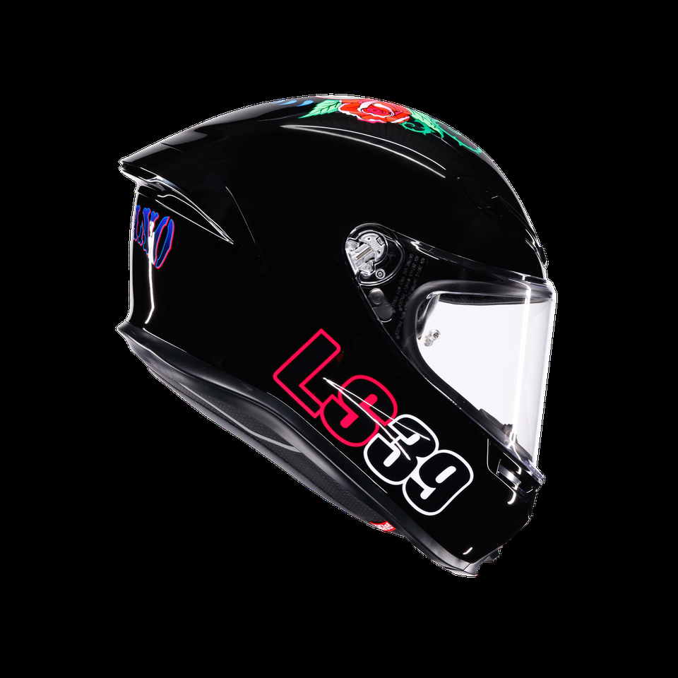 k6 s salom tribute motorbike full face helmet dot e2206