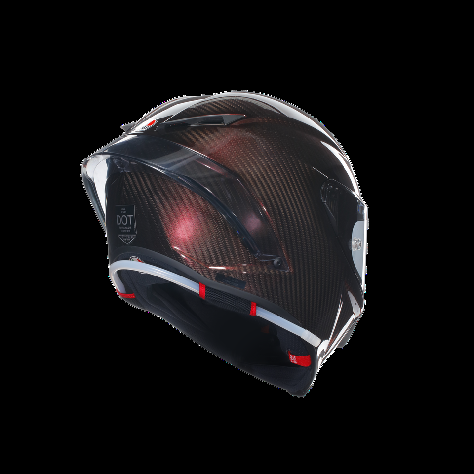 pista gp rr mono red carbon motorbike full face helmet e2206 dot