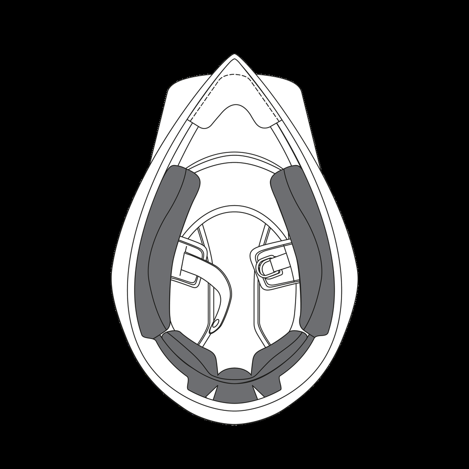 agv cheek pads ax9 neutral