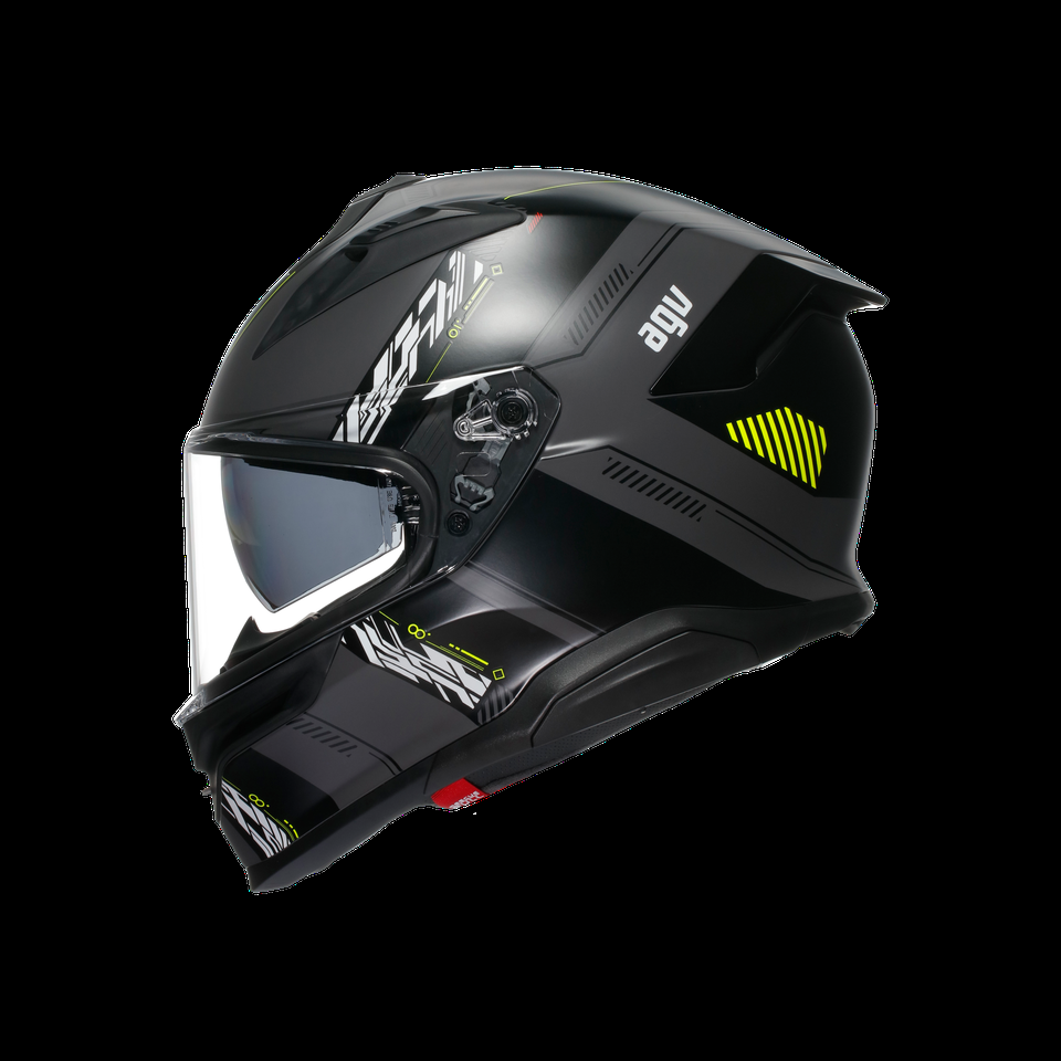 k7 mplk kyber matt greyyellow fluo motorbike full face helmet dot e2206