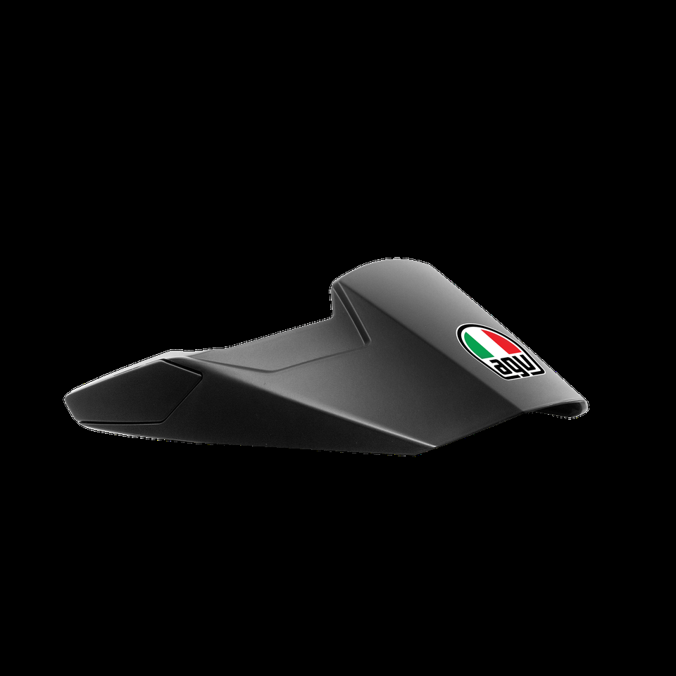 agv short peak ax9 matt black