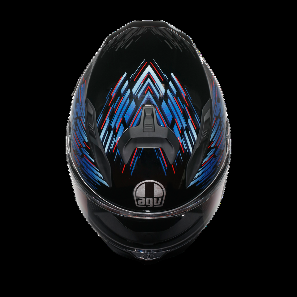 k7 mplk genisys matt blackbluegrey motorbike full face helmet dot e2206