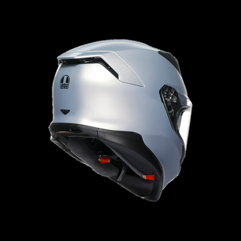 k7 mplk mono matt prisma silver motorbike full face helmet dot e2206