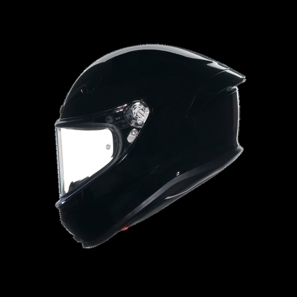 k6 s black motorbike full face helmet dot e2206