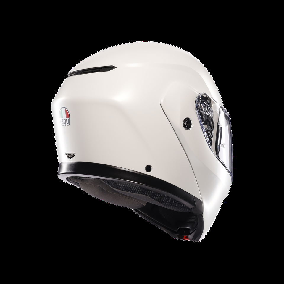 streetmodular mono matt black materia white motorbike flip up helmet dote2206