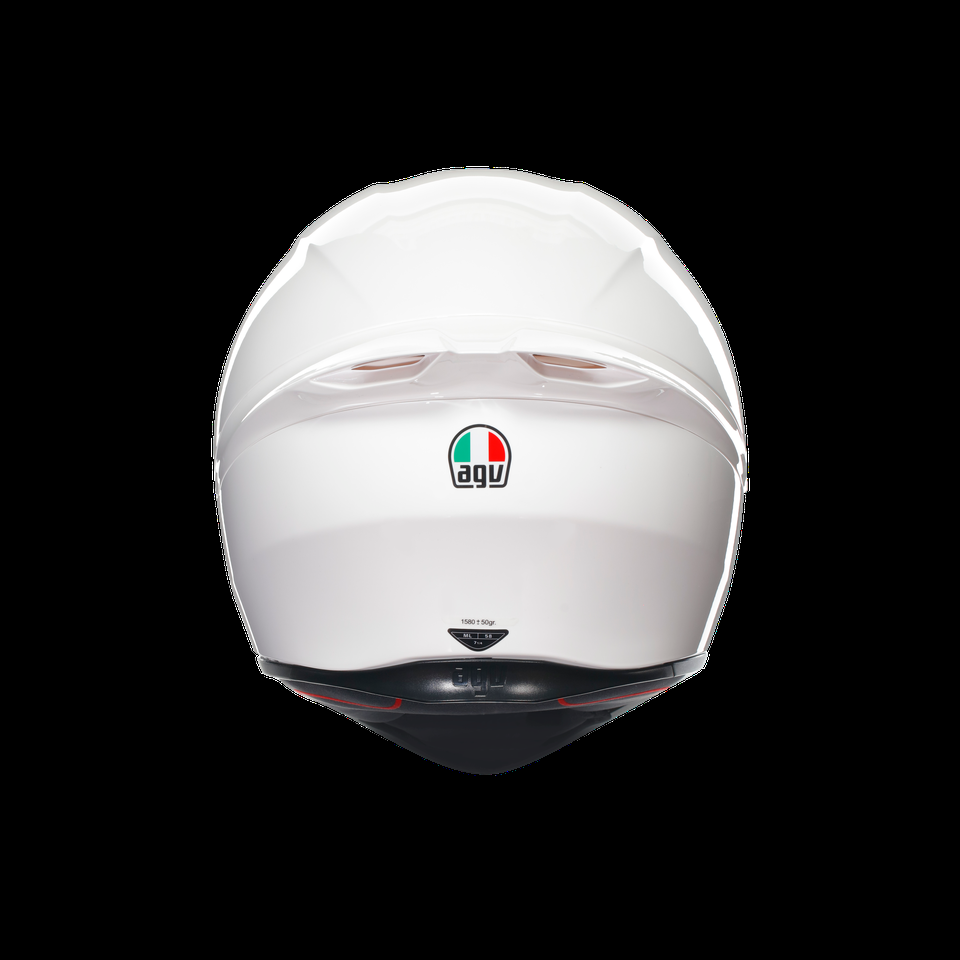 k1 s white motorbike full face helmet dot e2206