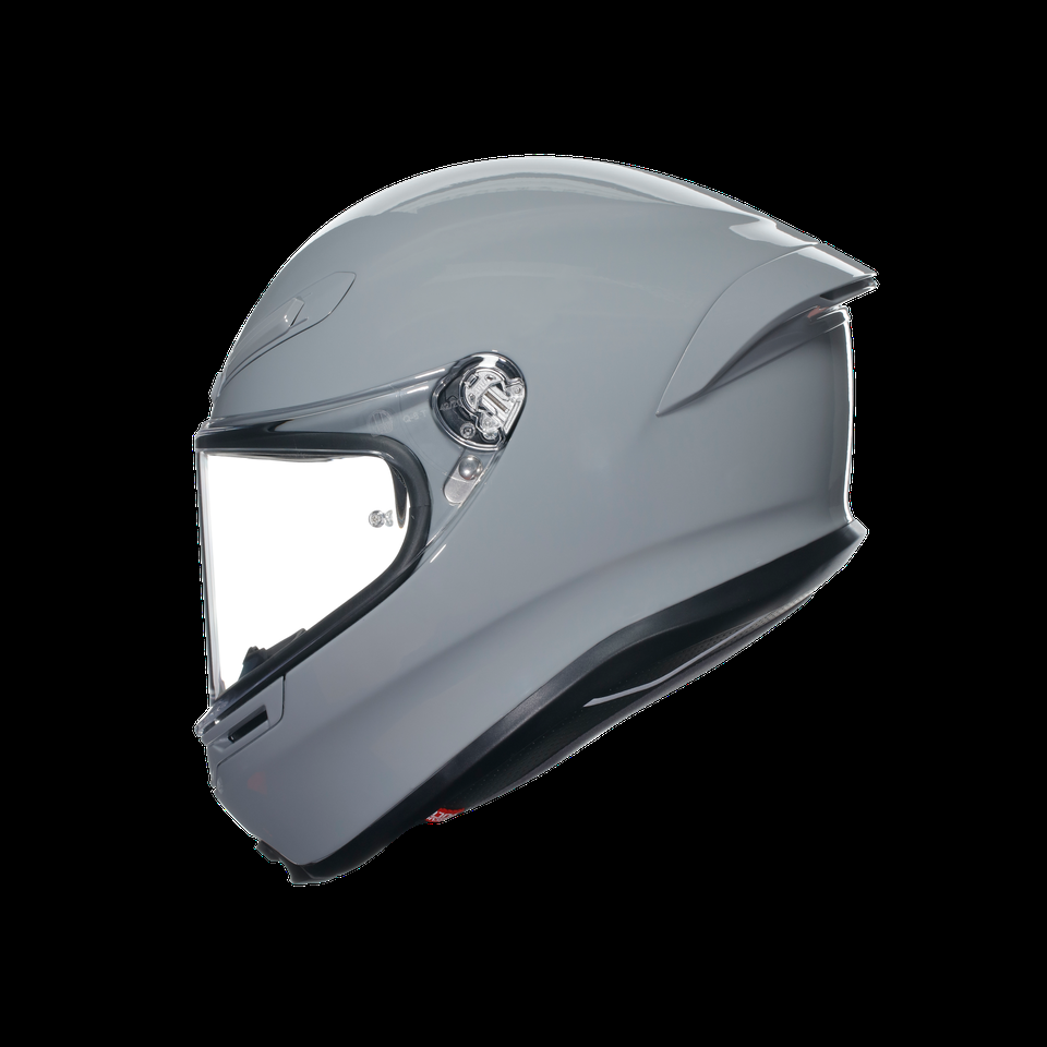 k6 s nardo grey motorbike full face helmet dot e2206